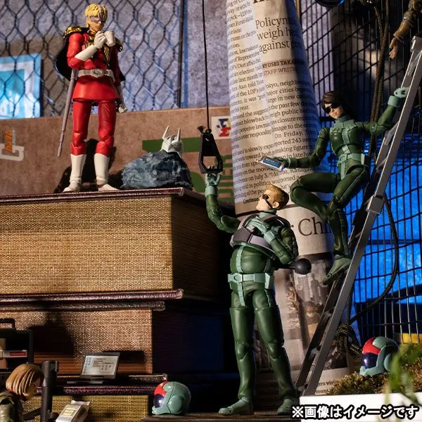 Mobile Suit Gundam G.M.G. Action Figure Principality of Zeon Army Soldier 04 Normal Suit 10 cm product photo