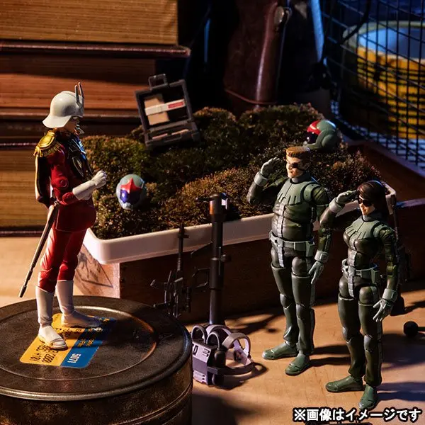 Mobile Suit Gundam G.M.G. Action Figure Principality of Zeon Army Soldier 04 Normal Suit 10 cm product photo