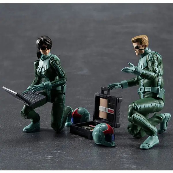 Mobile Suit Gundam G.M.G. Action Figure Principality of Zeon Army Soldier 04 Normal Suit 10 cm product photo