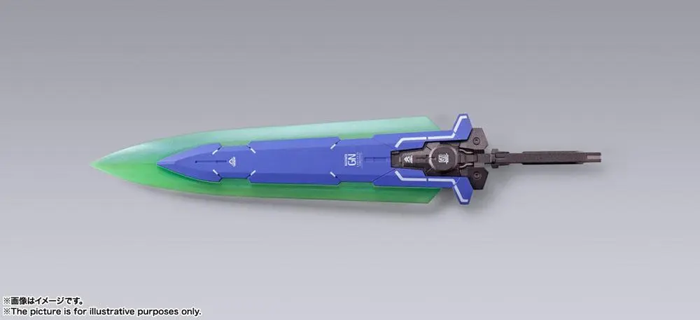 Mobile Suit Gundam 00 Revealed Chronicle Metal Build Diecast Action Figure Gundam Devise Exia 18 cm product photo