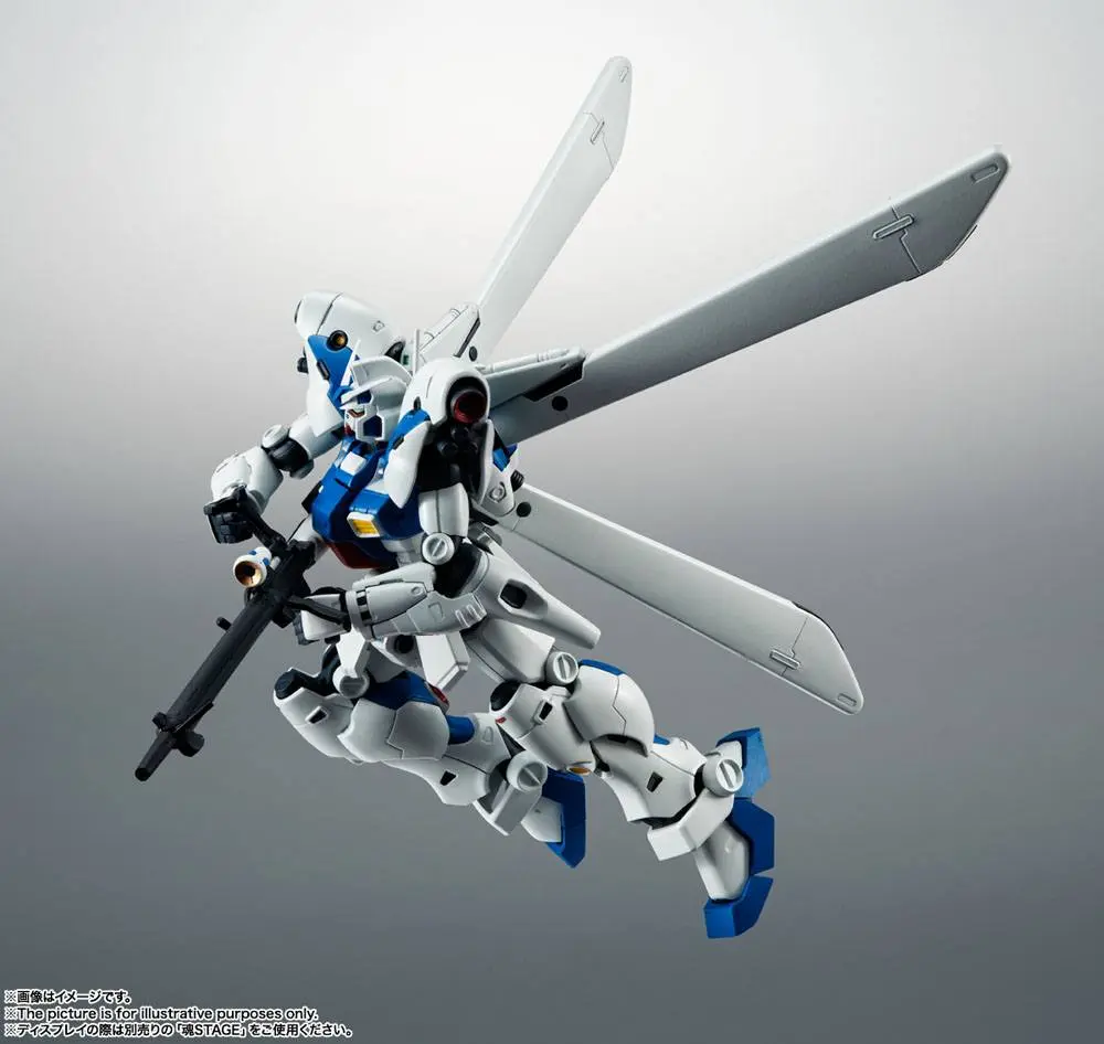 Mobile Suit Gundam 0083: Stardust Memory Robot Spirits Action Figure Side MS RX-78GP04G Gundam GP04 Gerbera Ver. A.N.I.M.E. 13 cm product photo