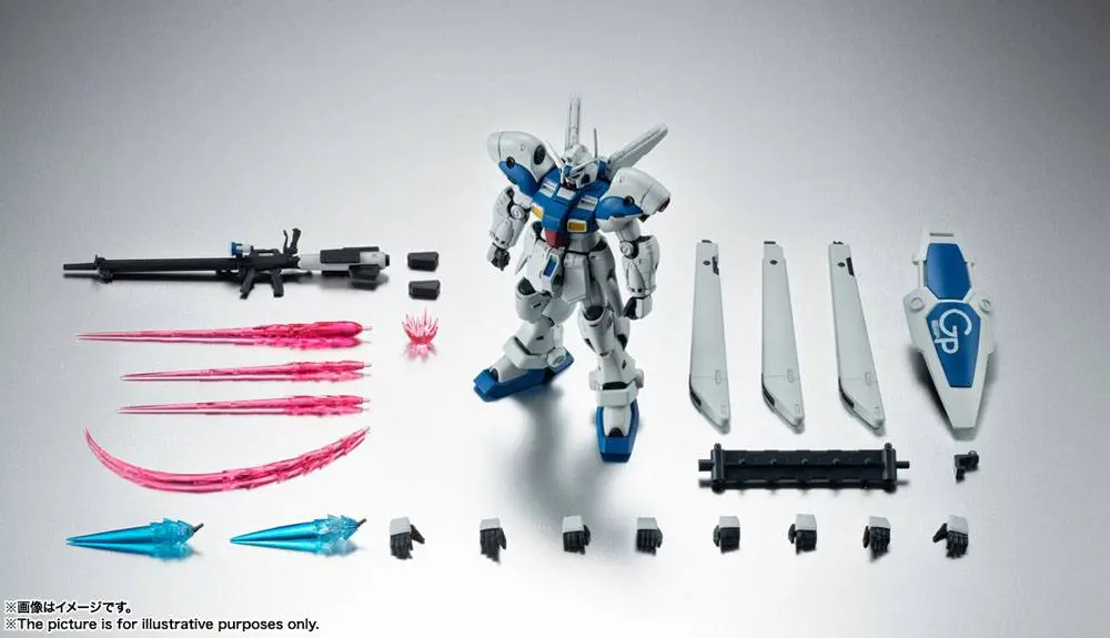 Mobile Suit Gundam 0083: Stardust Memory Robot Spirits Action Figure Side MS RX-78GP04G Gundam GP04 Gerbera Ver. A.N.I.M.E. 13 cm product photo