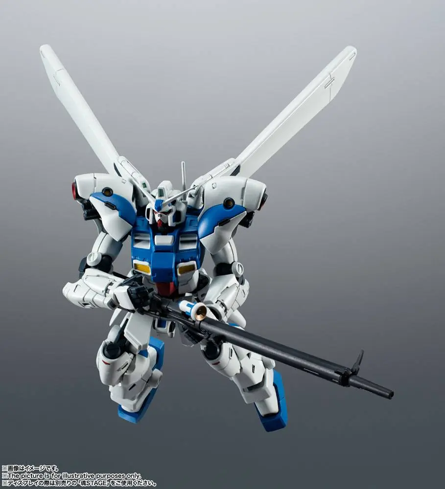 Mobile Suit Gundam 0083: Stardust Memory Robot Spirits Action Figure Side MS RX-78GP04G Gundam GP04 Gerbera Ver. A.N.I.M.E. 13 cm product photo