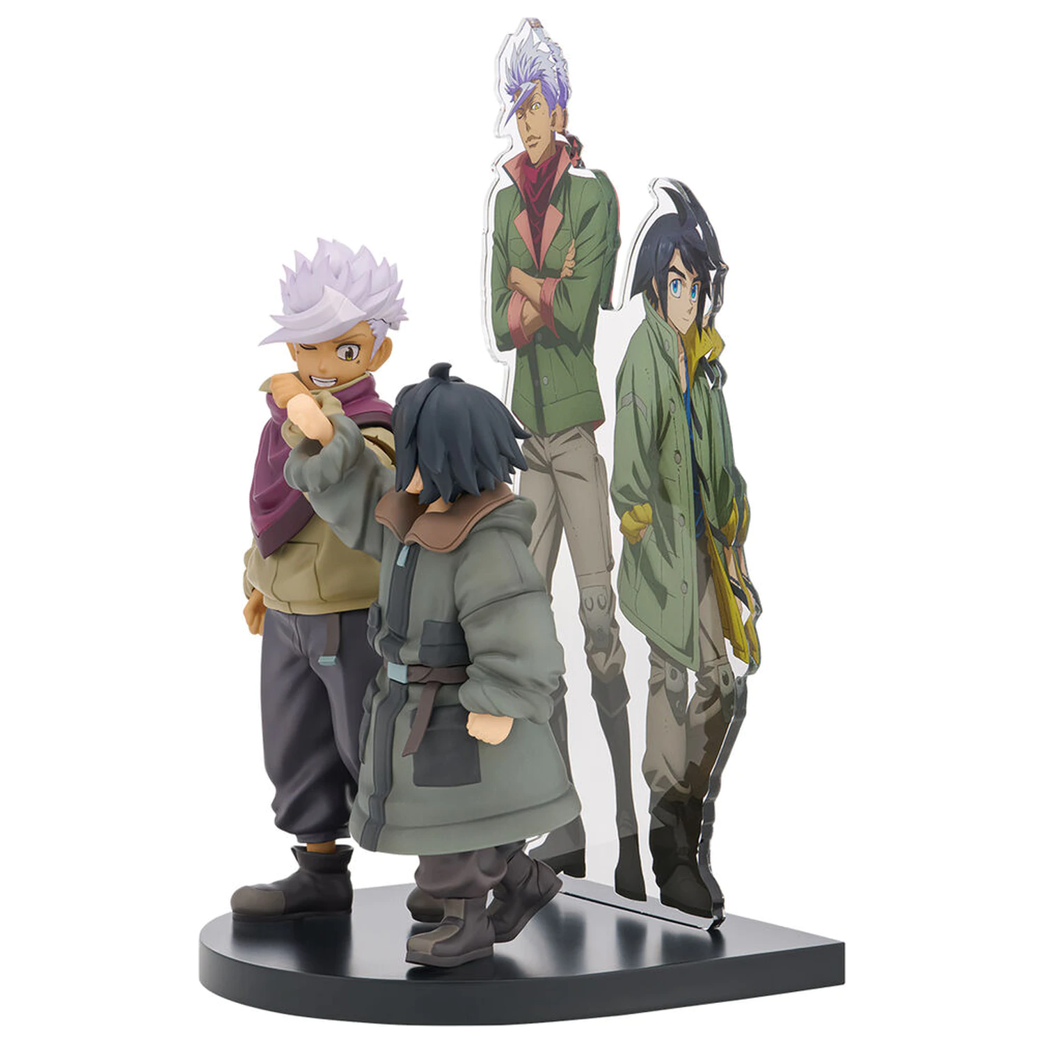 Mobile Suit Gundam Barbatos Iron-Blooded Orphans Augus Mikazuki & Itsuka Ichibansho figure 18cm product photo