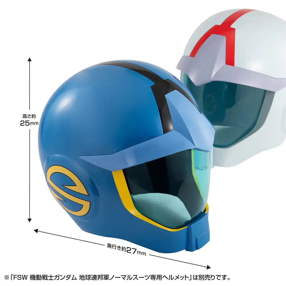 Mobile Suit Gundam Full Scale Works Replica 1/1 Earth Federation Forces Sleggar Law Standard Suit Helmet 25 cm product photo