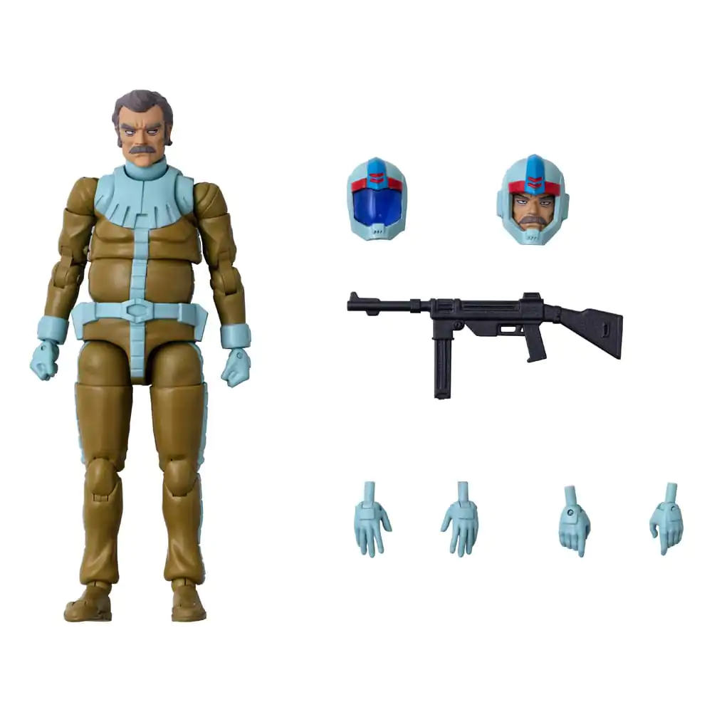 Mobile Suit Gundam G.M.G. Collection 08 Action Figure Principality of Zeon Ramba Ral Normal Suit Ver. 10 cm product photo