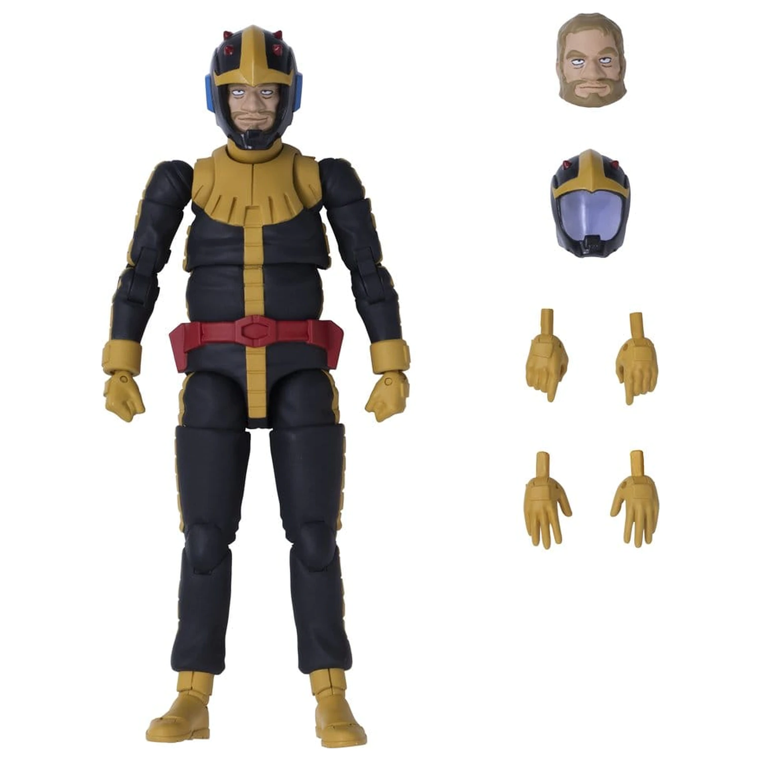 Mobile Suit Gundam G.M.G. Collection 13 Action Figure Principality of Zeon Black Tri-Stars Gaia Normal Suit Ver. 10 cm     product photo