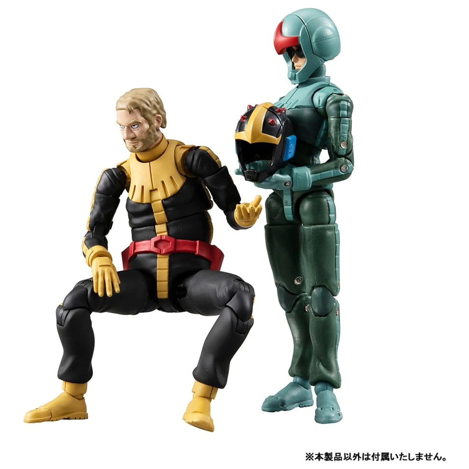 Mobile Suit Gundam G.M.G. Collection 13 Action Figure Principality of Zeon Black Tri-Stars Gaia Normal Suit Ver. 10 cm     product photo