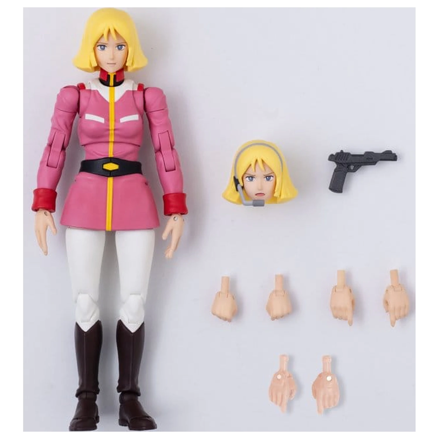 Mobile Suit Gundam G.M.G. Collection Action Figure Earth Federation Sayla Mass Uniform Ver. 10 cm product photo