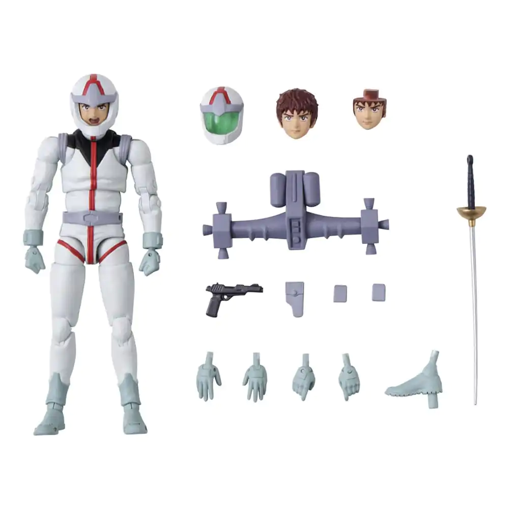 Mobile Suit Gundam G.M.G. Collection EX 09 Action Figures 2-Pack Earth Federation Amuro Ray & Char Aznable Normal Suit Ver. (with gift) 10 cm    product photo