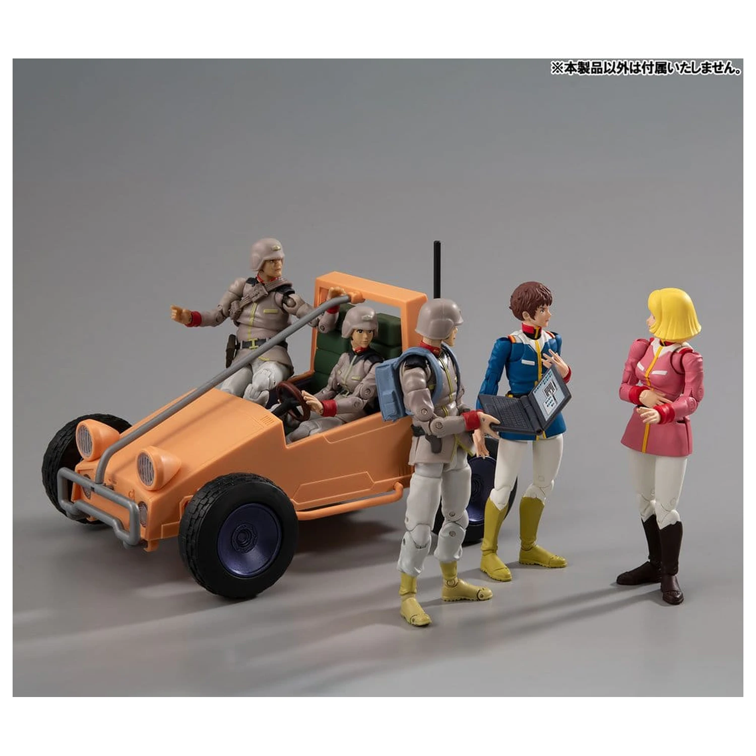 Mobile Suit Gundam G.M.G. Collection EX Diorama White Base Bridge Radio Operator Desk Set 10 cm (with gift) product photo