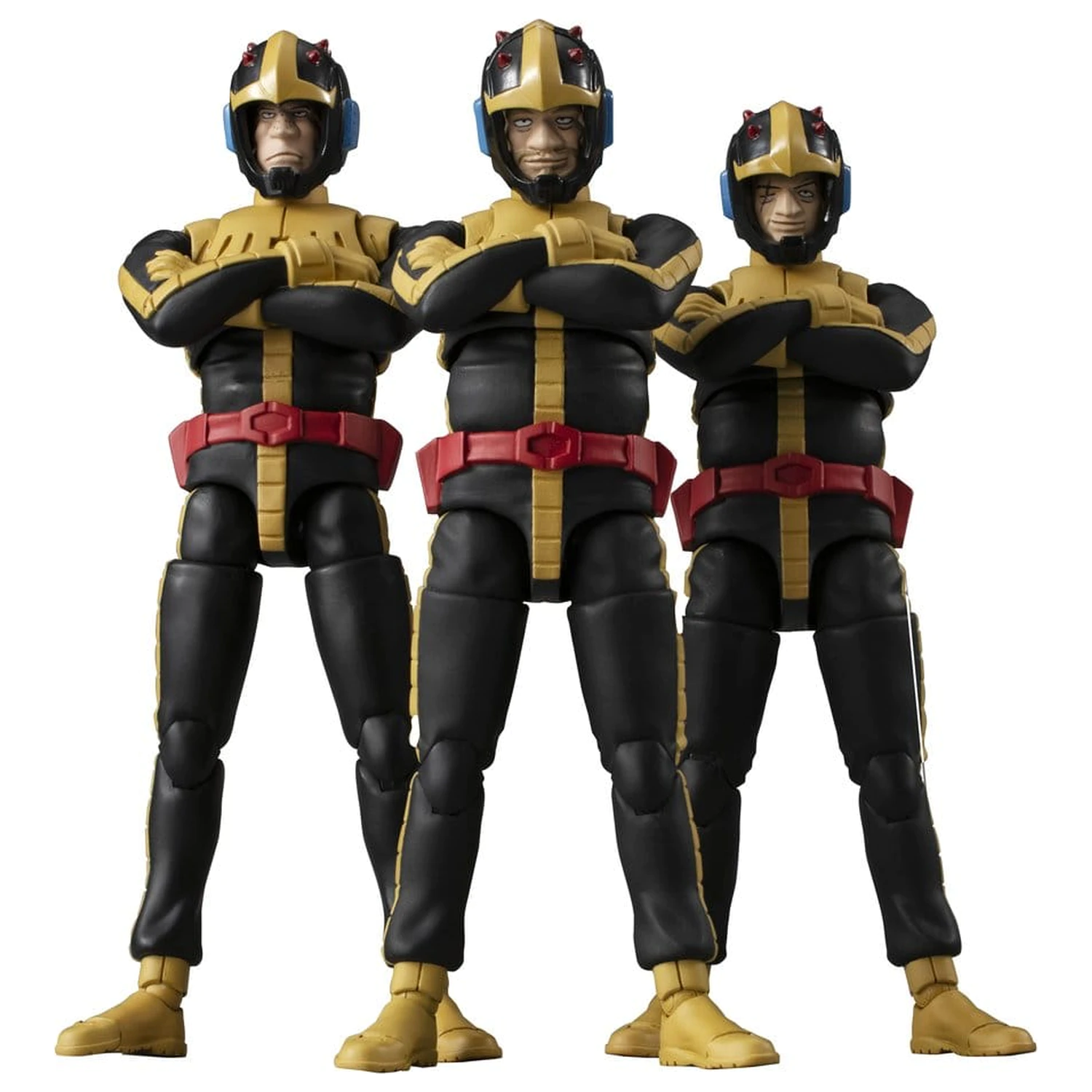 Mobile Suit Gundam G.M.G. Collection 3-Pack Action Figures Principality of Zeon Jet Stream Attack 10 cm (with gift)    product photo