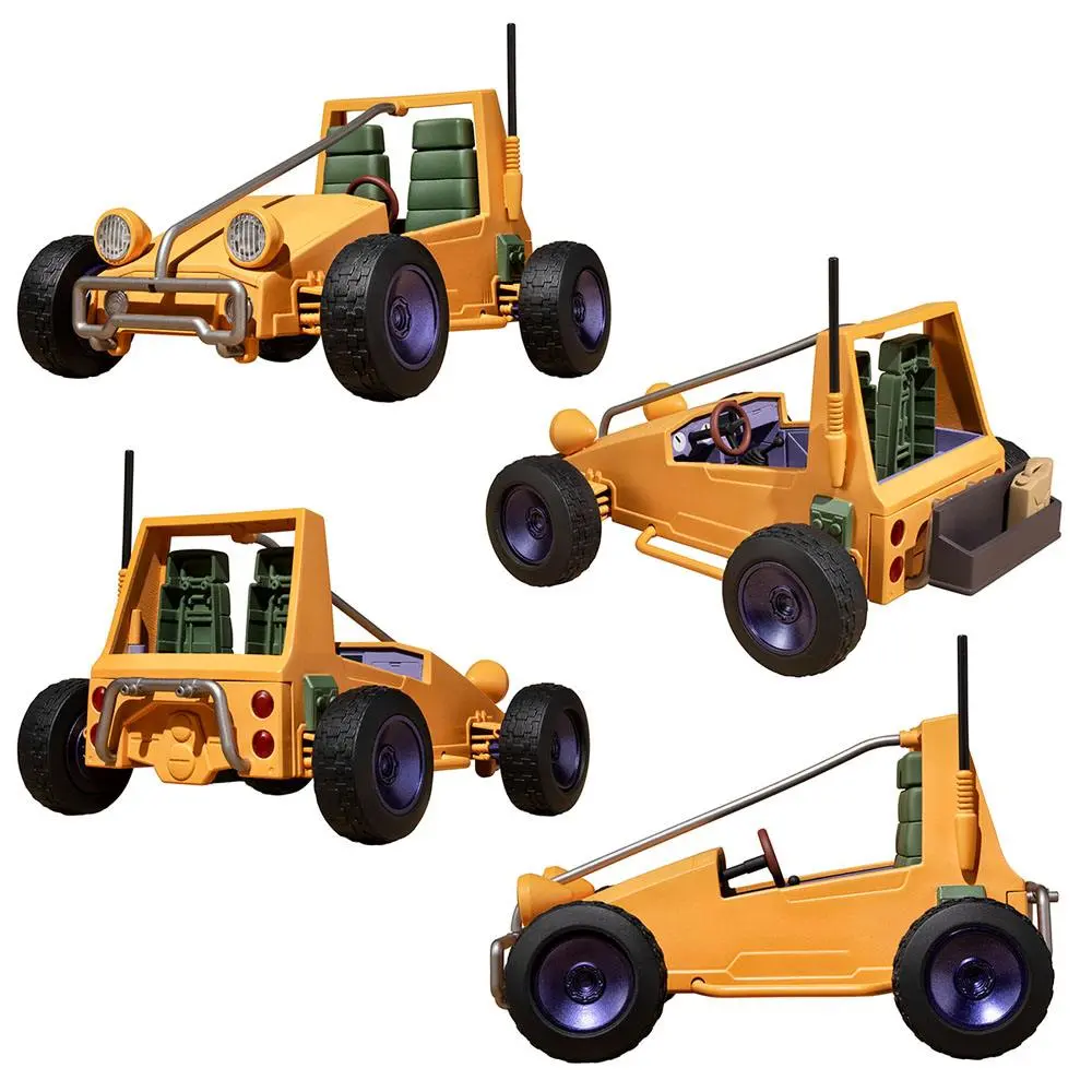 Mobile Suit Gundam G.M.G. Action Figures with Vehicle Earth Federation 07 Amuro &amp; Frau, 08V-SP General Soldier &amp; Buggy Set Box product photo