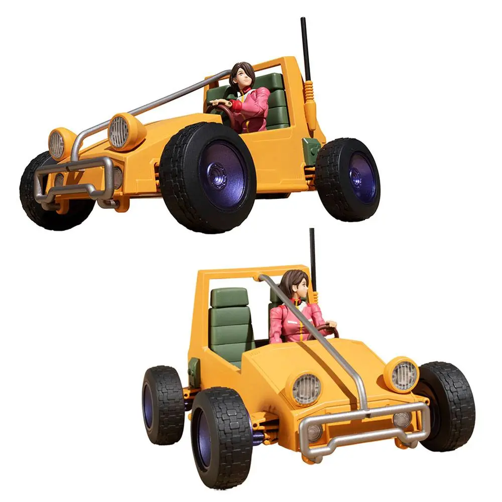 Mobile Suit Gundam G.M.G. Action Figures with Vehicle Earth Federation 07 Amuro &amp; Frau, 08V-SP General Soldier &amp; Buggy Set Box product photo