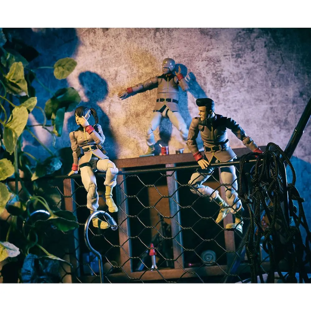 Mobile Suit Gundam G.M.G. Action Figure 3-Pack Earth Federation Army Soldiers 10 cm product photo