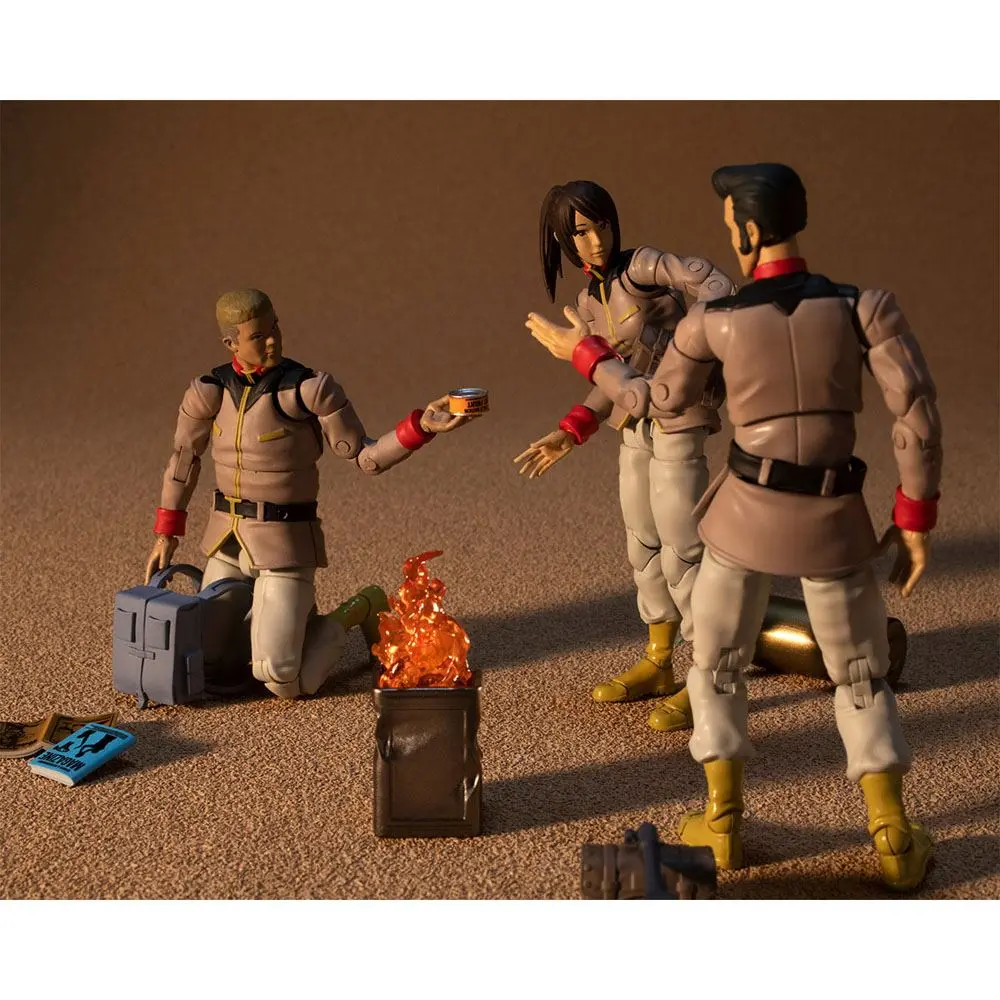 Mobile Suit Gundam G.M.G. Action Figure 3-Pack Earth Federation Army Soldiers 10 cm product photo