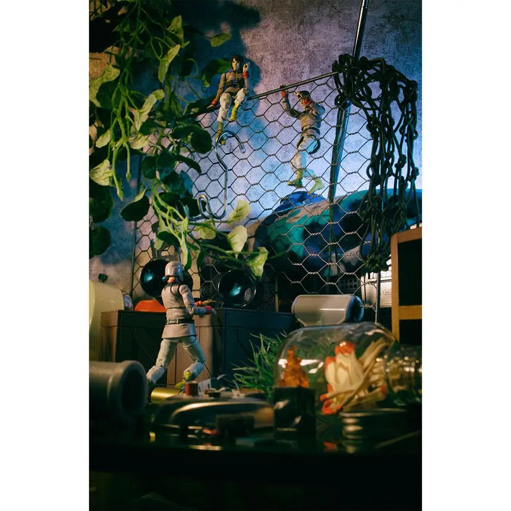 Mobile Suit Gundam G.M.G. Action Figure 3-Pack Earth Federation Army Soldiers 10 cm product photo