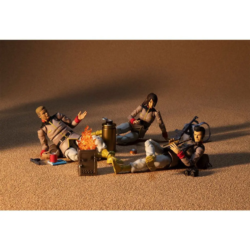 Mobile Suit Gundam G.M.G. Action Figure 3-Pack Earth Federation Army Soldiers 10 cm product photo