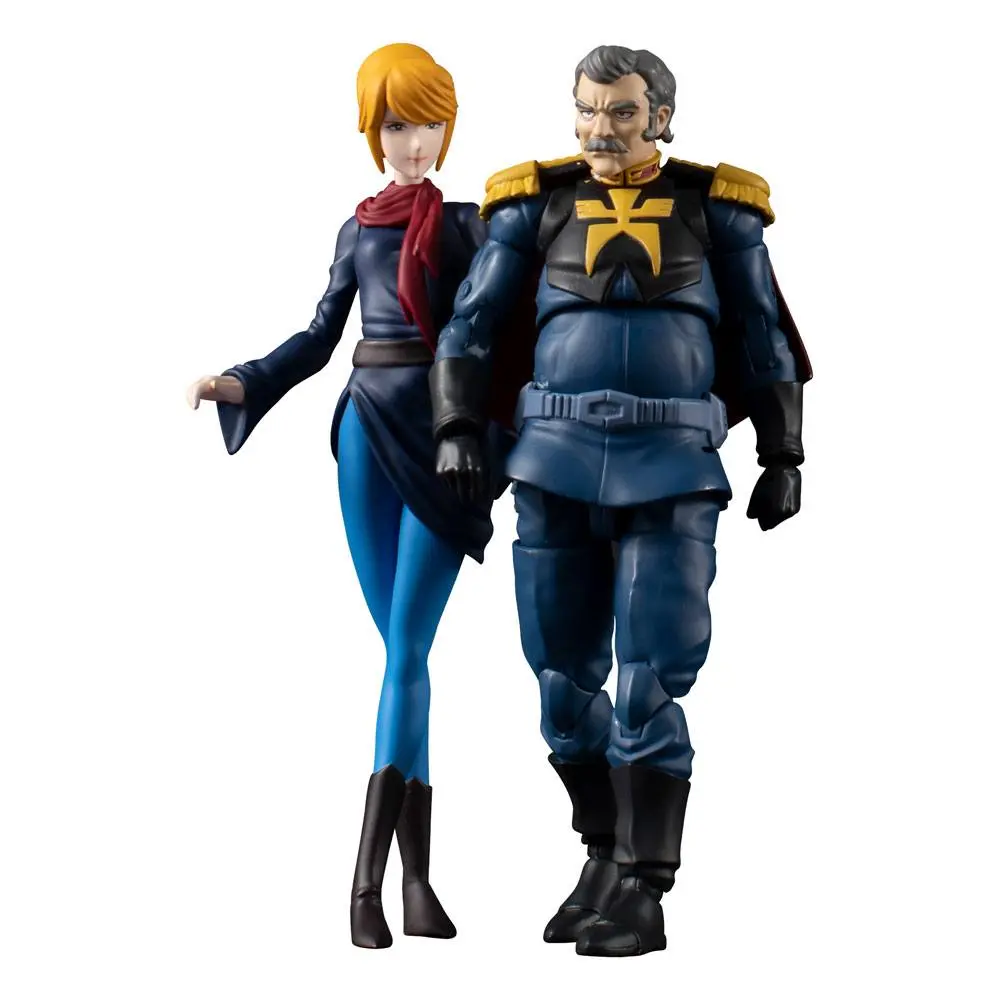 Mobile Suit Gundam G.M.G. Action Figure 2-Pack Principality of Zeon 07 Ramba Ral &amp; Crowley Hamon 10 cm product photo