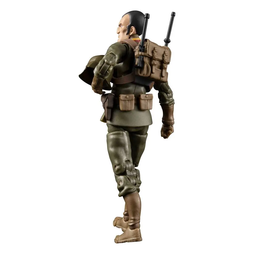 Mobile Suit Gundam G.M.G. Action Figure with Vehicle Principality of Zeon 08 V-SP General Soldier &amp; Exclusive Motorcycle 10 cm product photo