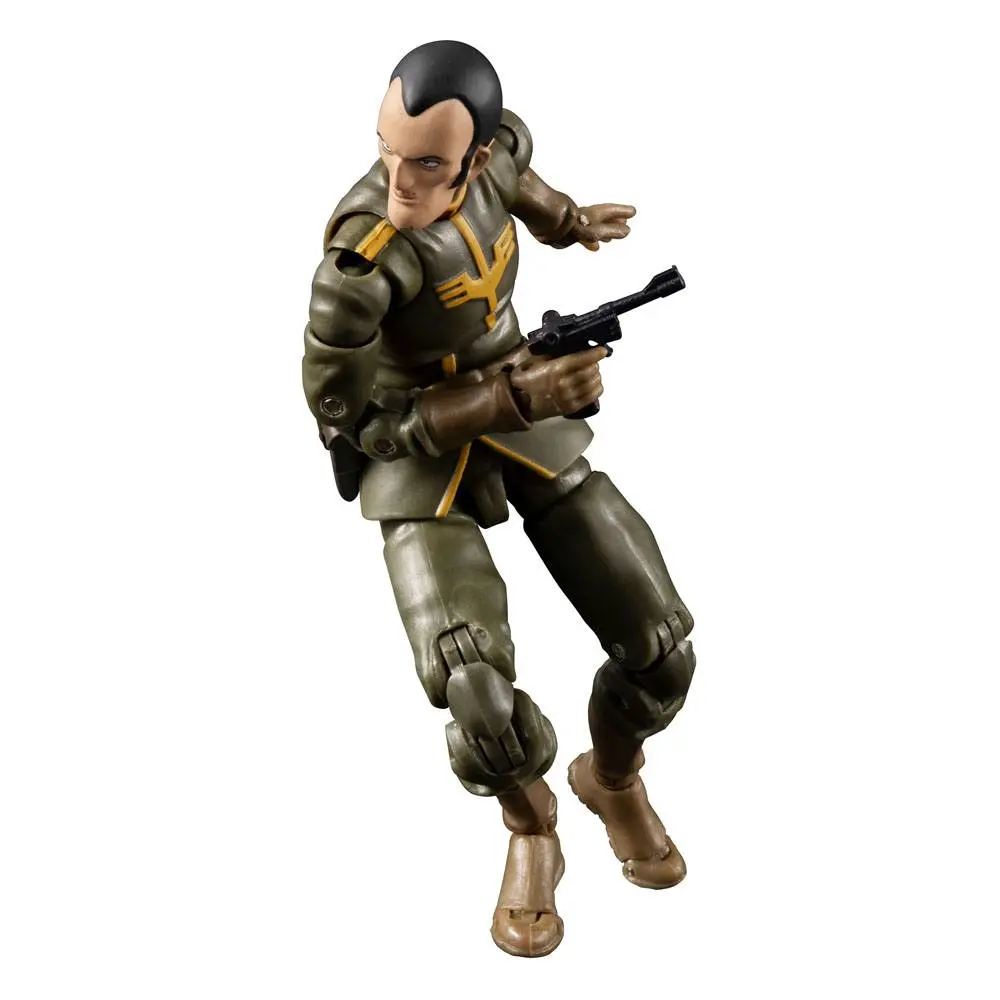 Mobile Suit Gundam G.M.G. Action Figure with Vehicle Principality of Zeon 08 V-SP General Soldier &amp; Exclusive Motorcycle 10 cm product photo