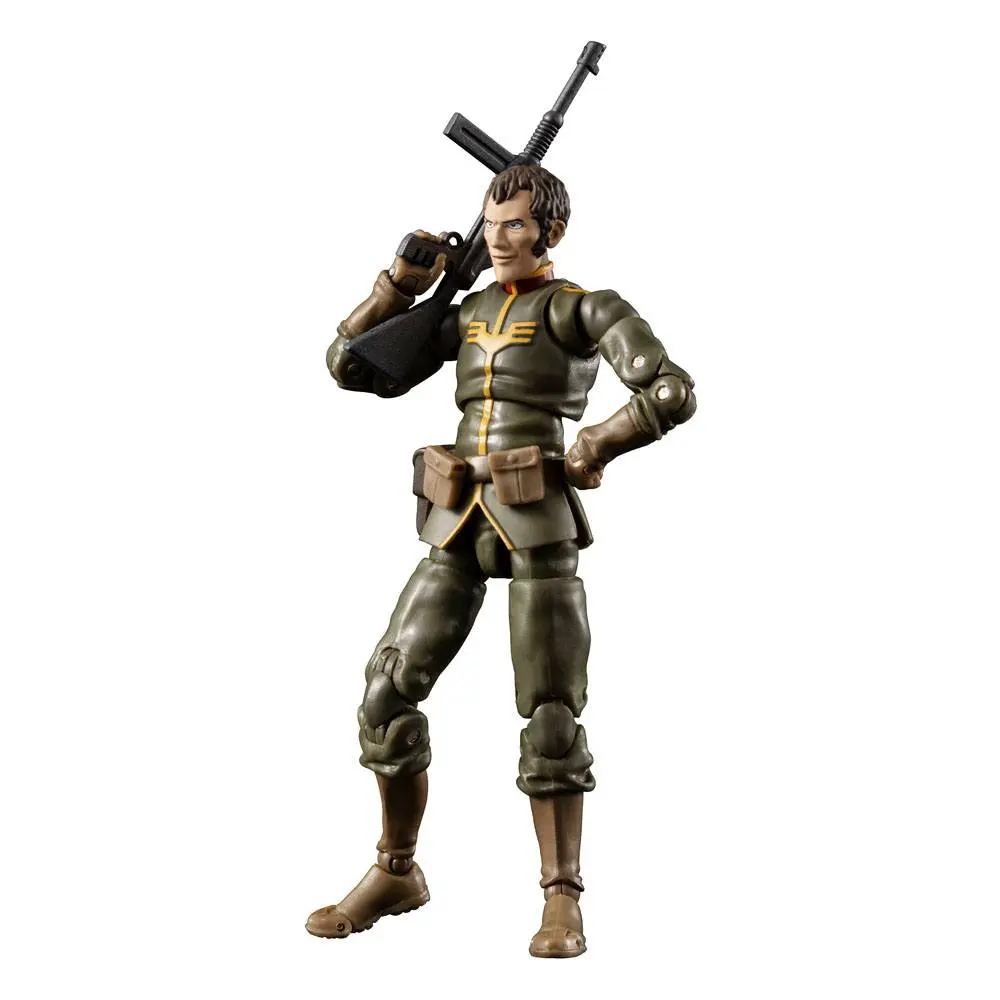 Mobile Suit Gundam G.M.G. Action Figure with Vehicle Principality of Zeon 08 V-SP General Soldier &amp; Exclusive Motorcycle 10 cm product photo