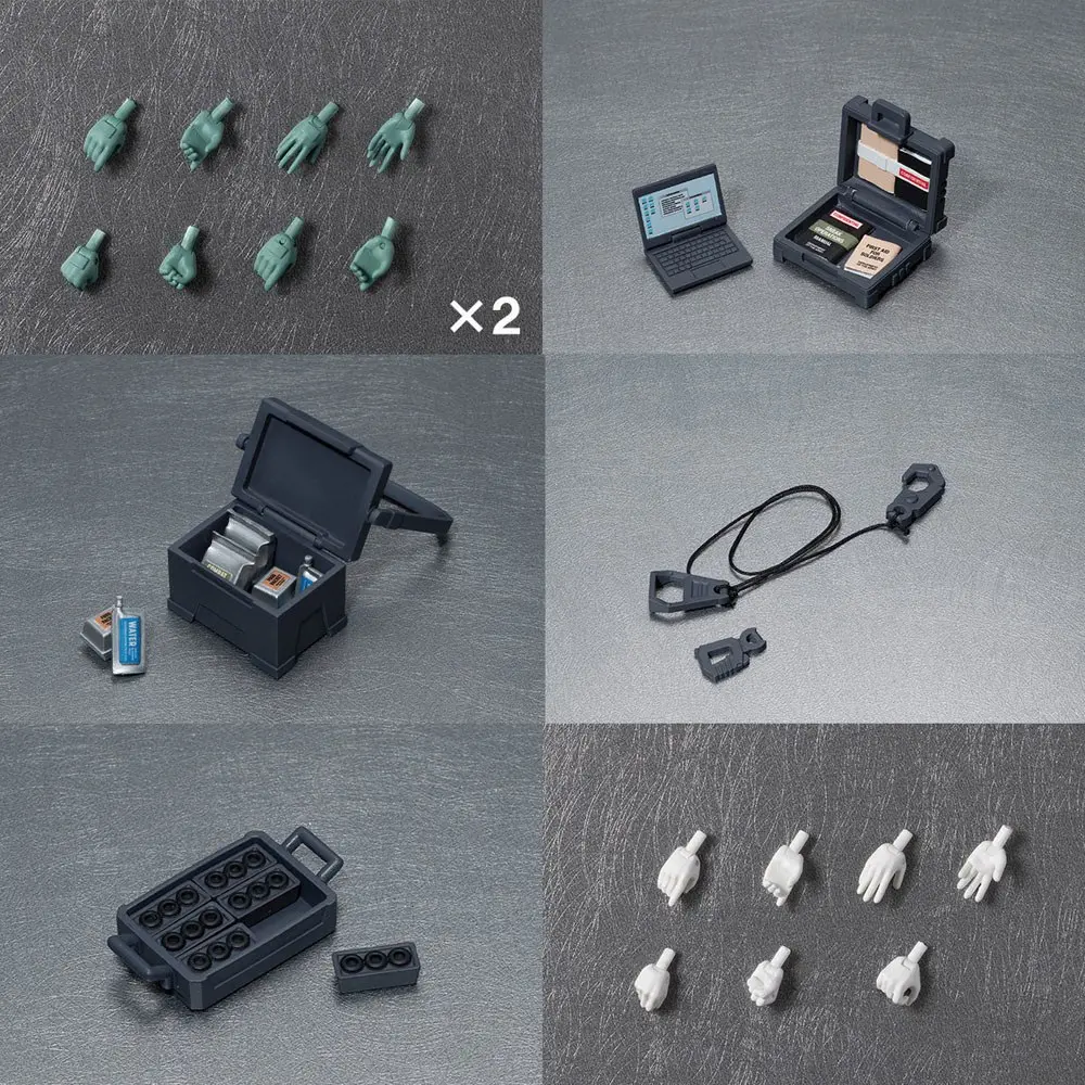 Mobile Suit Gundam G.M.G. Action Figure 3-Pack Principality of Zeon Army Soldiers 10 cm product photo