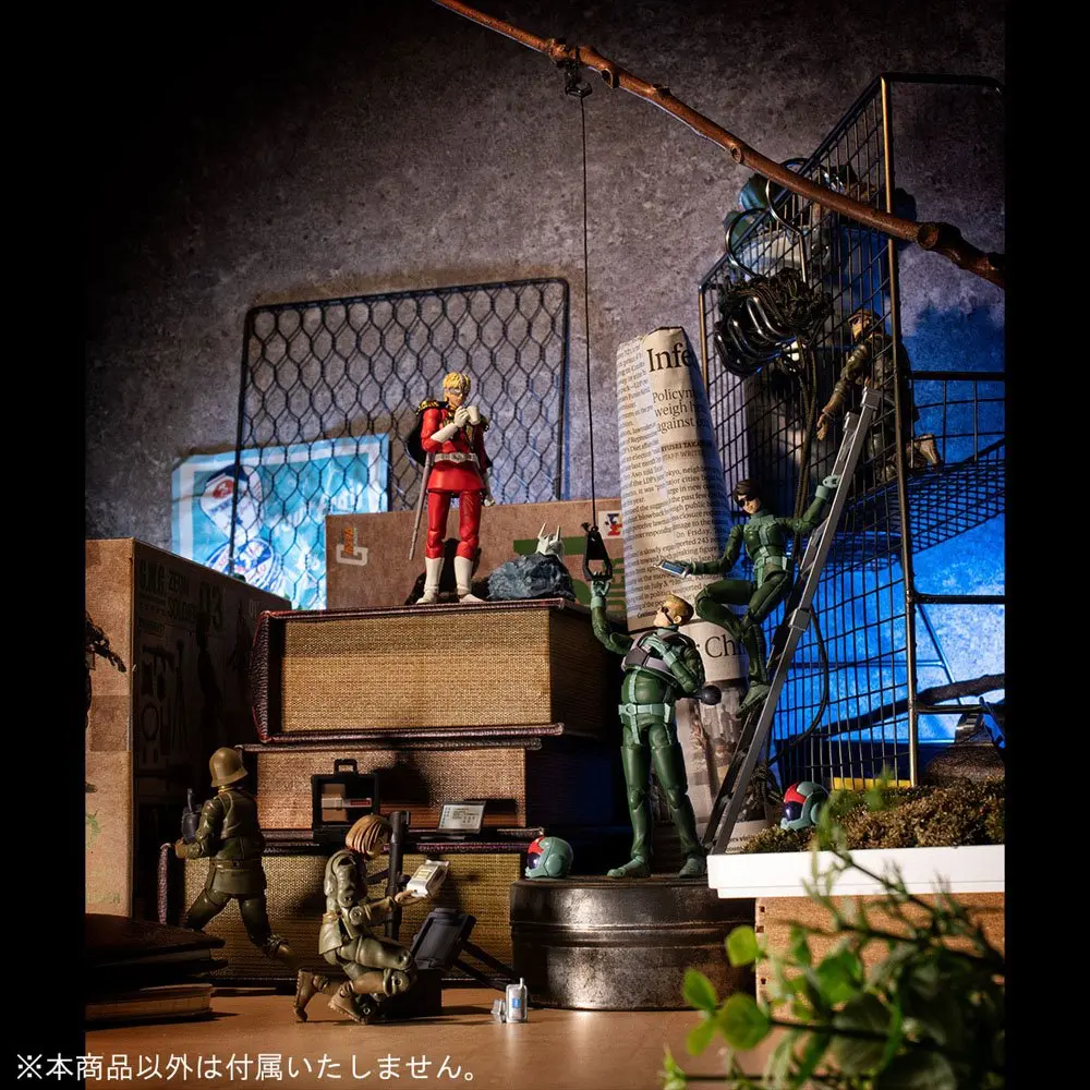 Mobile Suit Gundam G.M.G. Action Figure 3-Pack Principality of Zeon Army Soldiers 10 cm product photo