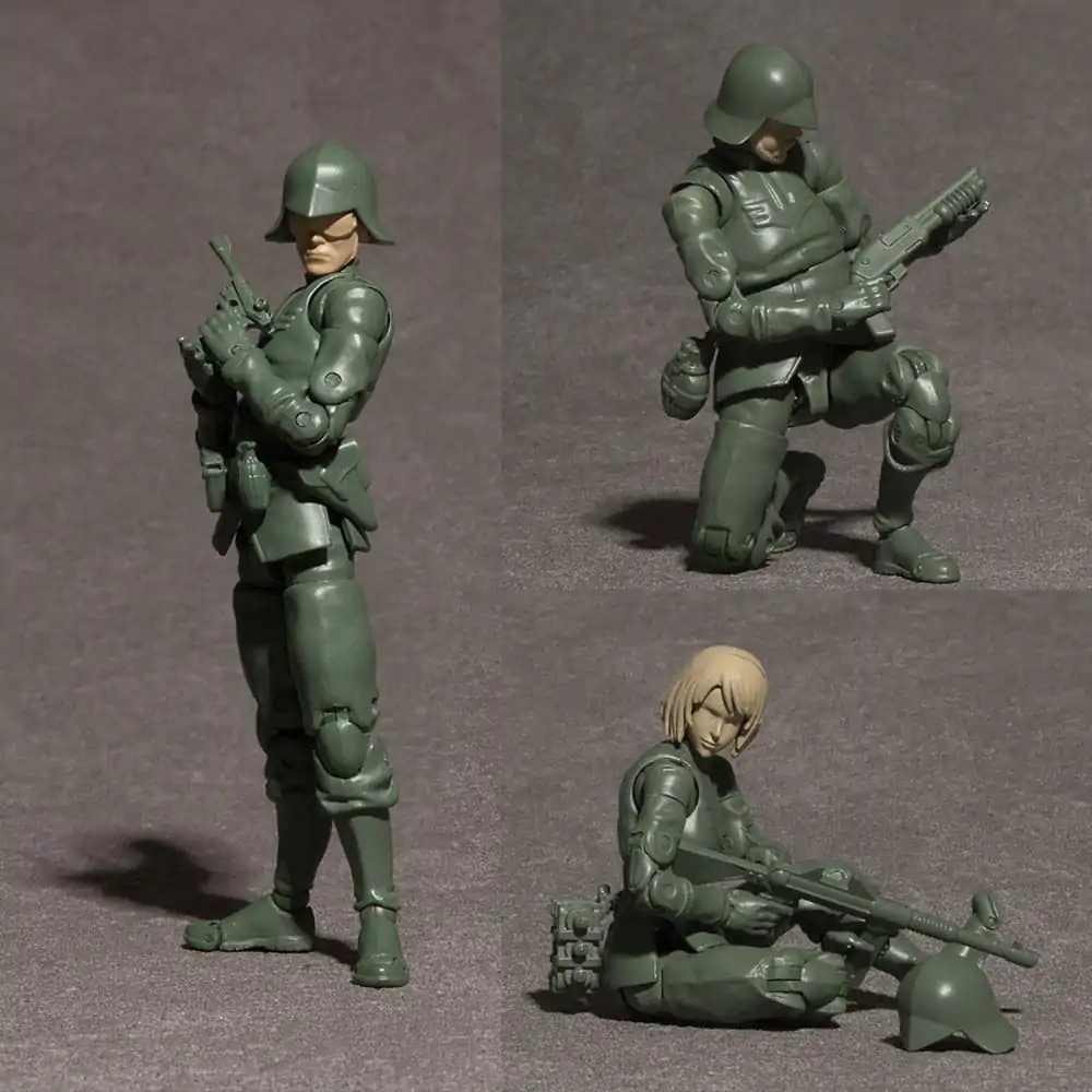 Mobile Suit Gundam G.M.G. Action Figure 3-Pack Principality of Zeon General Soldier 01-03 Set 10 cm product photo