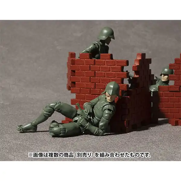 Mobile Suit Gundam G.M.G. Action Figure Principality of Zeon General Soldier 01 10 cm product photo