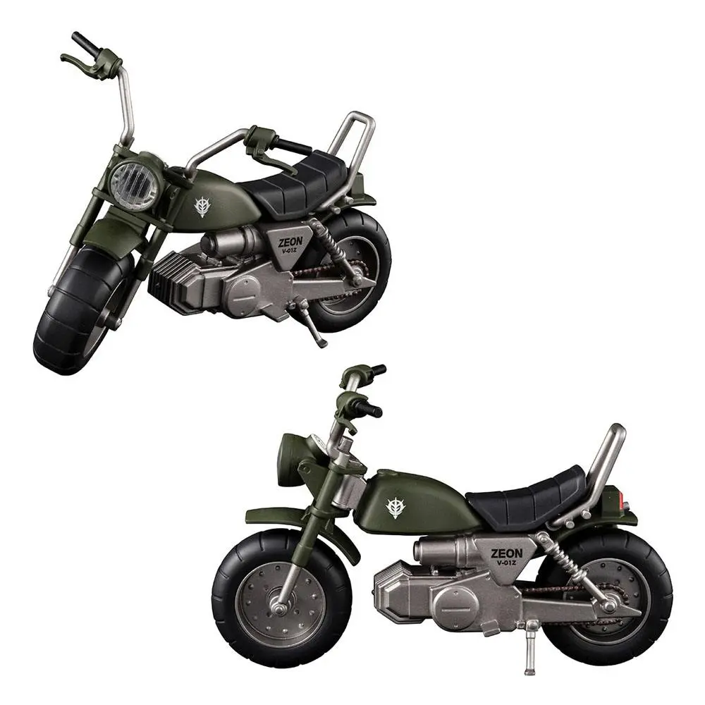 Mobile Suit Gundam G.M.G. Action Figures with Vehicle Principality of Zeon Team Ramba Ral Set 10 cm product photo