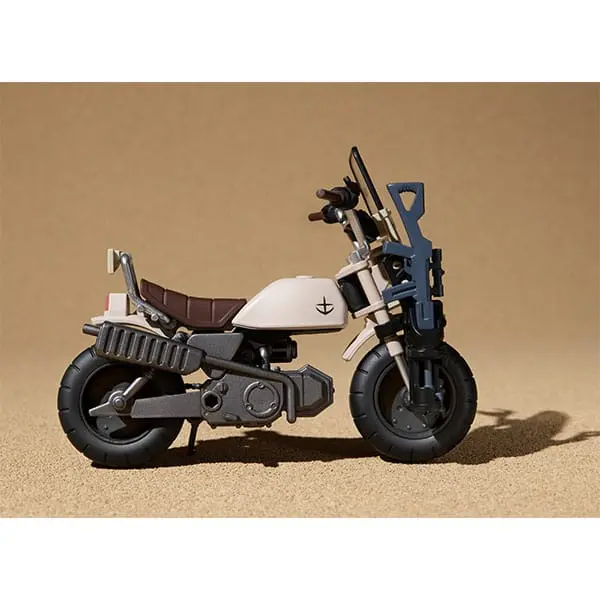 Mobile Suit Gundam G.M.G. Action Figures with Vehicle The 8th MS Team Earth Federation Forces V-SP09 Standard Infantry &amp; Federation Infantry Motorbike product photo