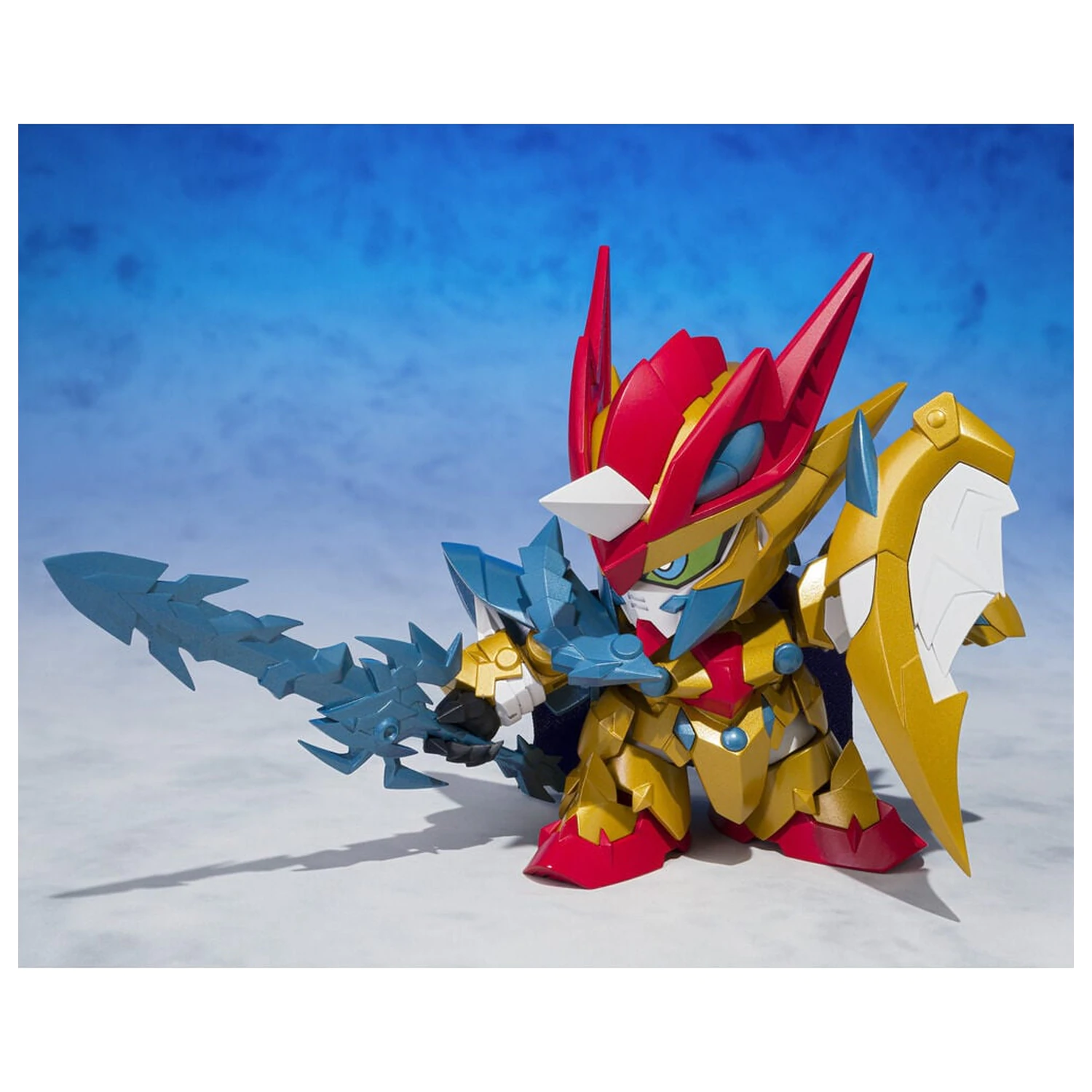Mobile Suit Gundam Ganso SD Gundam World Holy Dragon Knight Zero Gundam figure 8cm product photo