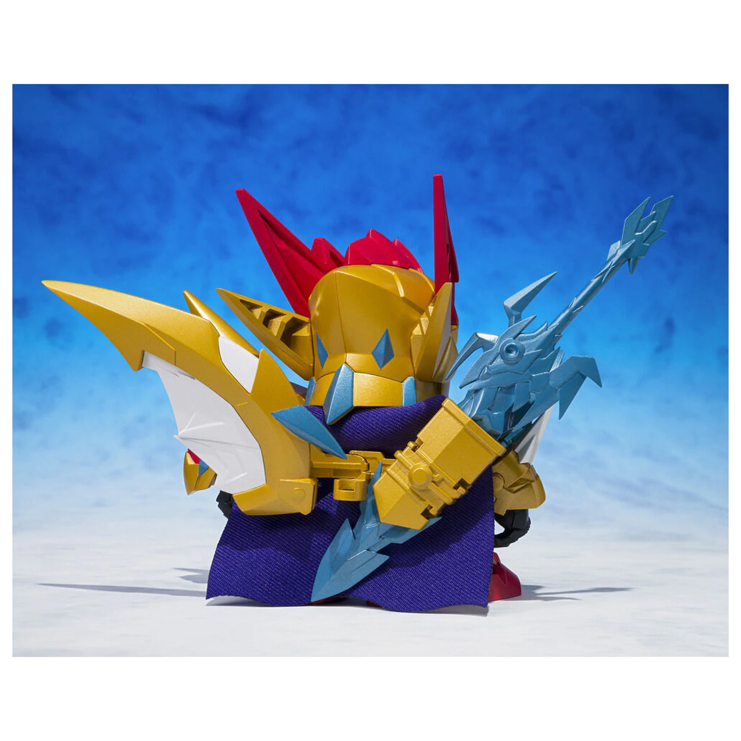 Mobile Suit Gundam Ganso SD Gundam World Holy Dragon Knight Zero Gundam figure 8cm product photo