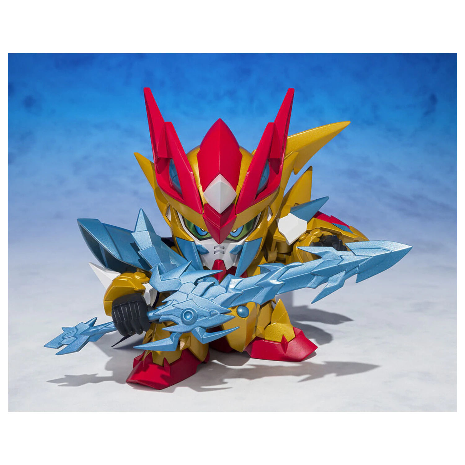 Mobile Suit Gundam Ganso SD Gundam World Holy Dragon Knight Zero Gundam figure 8cm product photo