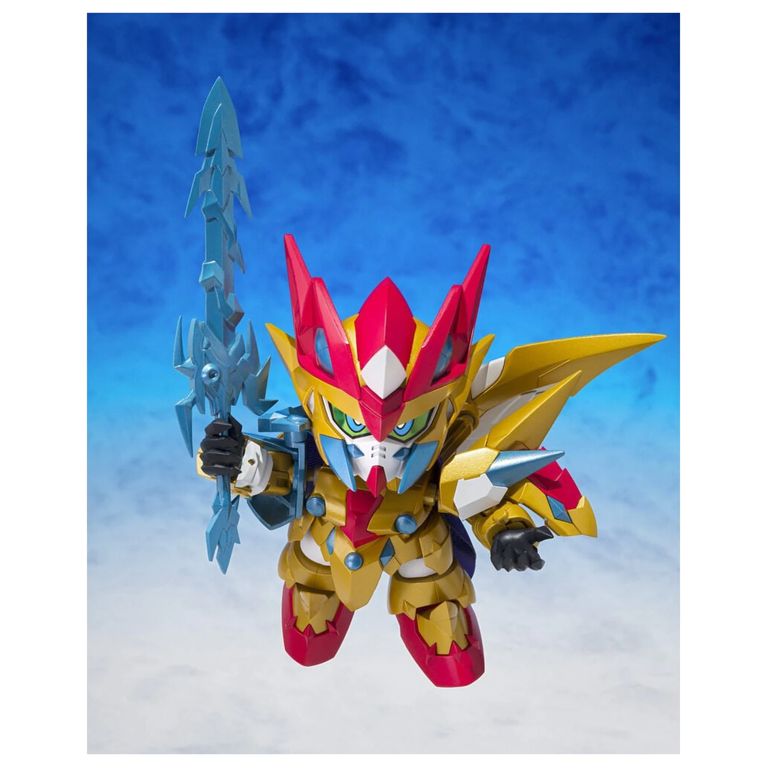 Mobile Suit Gundam Ganso SD Gundam World Holy Dragon Knight Zero Gundam figure 8cm product photo