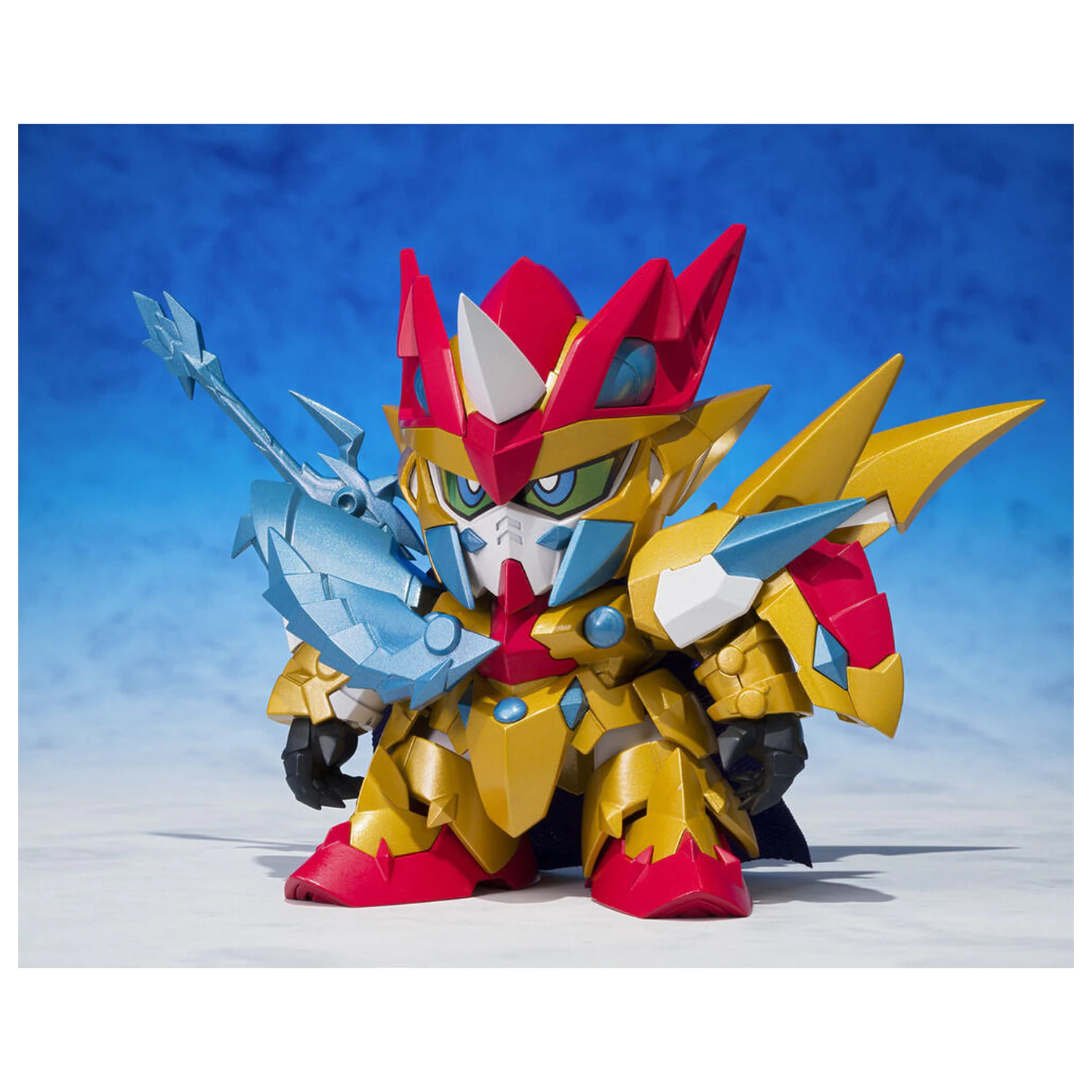 Mobile Suit Gundam Ganso SD Gundam World Holy Dragon Knight Zero Gundam figure 8cm product photo