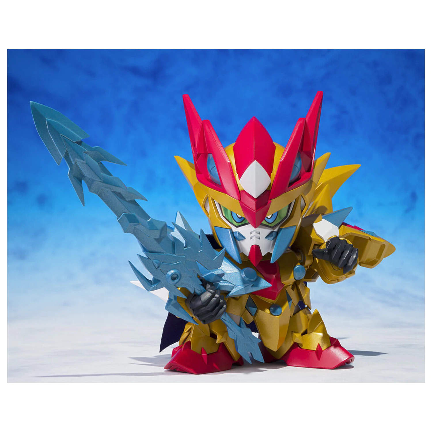 Mobile Suit Gundam Ganso SD Gundam World Holy Dragon Knight Zero Gundam figure 8cm product photo