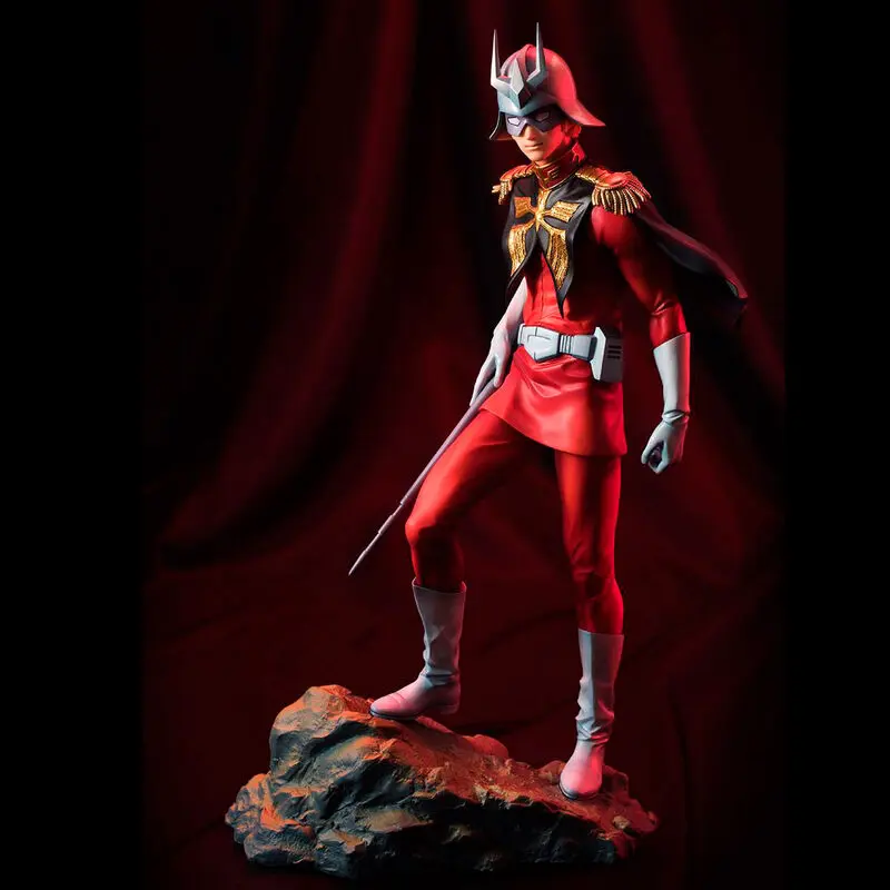 Mobile Suit Gundam GGG Char Aznable statue 23cm product photo
