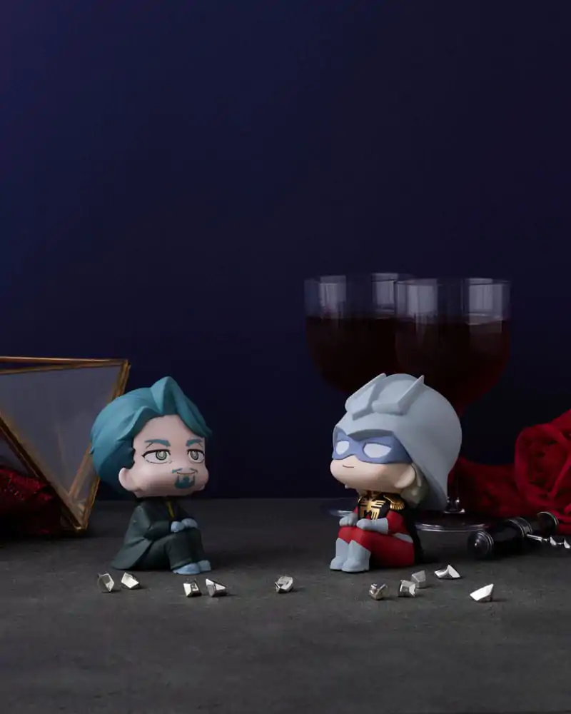 Mobile Suit Gundam GQuuuuuuX Look Up PVC Statue Challia Bull &amp; Char Aznable (with gift) 11 cm product photo