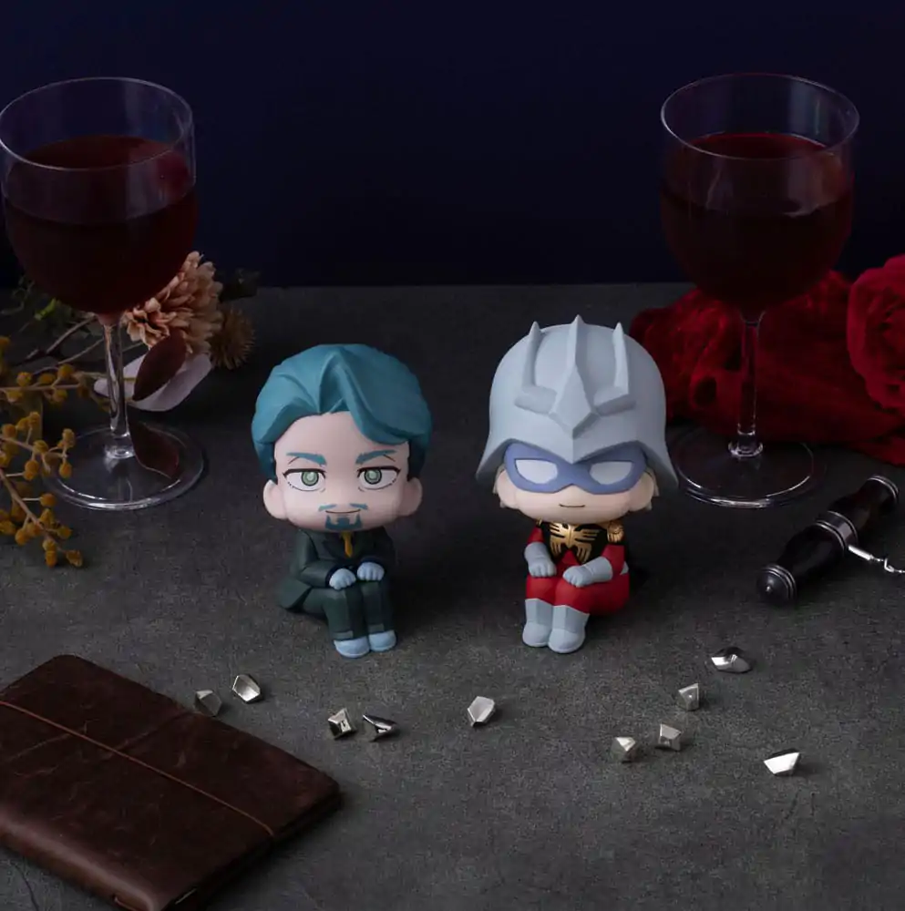 Mobile Suit Gundam GQuuuuuuX Look Up PVC Statue Challia Bull &amp; Char Aznable (with gift) 11 cm product photo