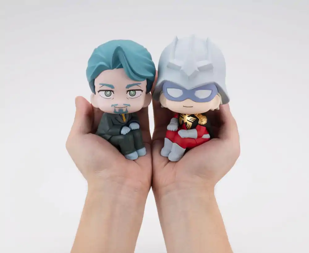 Mobile Suit Gundam GQuuuuuuX Look Up PVC Statue Challia Bull &amp; Char Aznable (with gift) 11 cm product photo