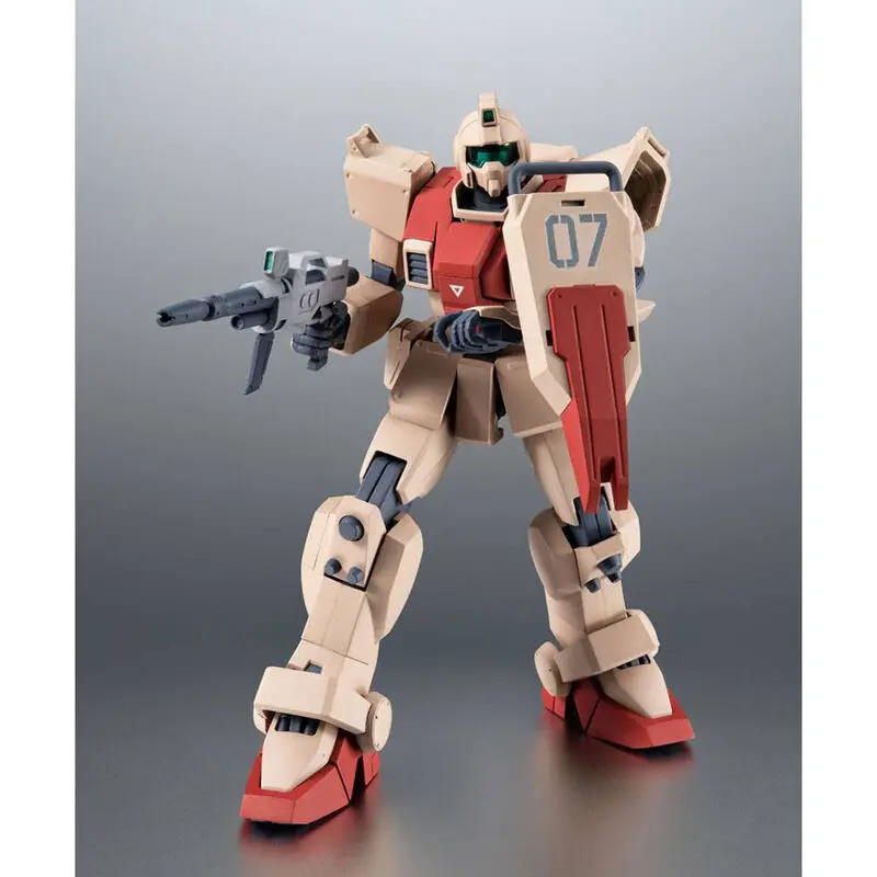 Mobile Suit Gundam Robot Spirits Action Figure (Side MS) RGM-79(G) GM Ground Type A.N.I.M.E. 13 cm product photo