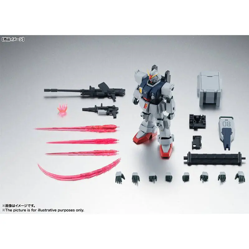 Mobile Suit Gundam Robot Spirits Action Figure (Side MS) RX-79(G) Ground Type ver. A.N.I.M.E. 13 cm product photo