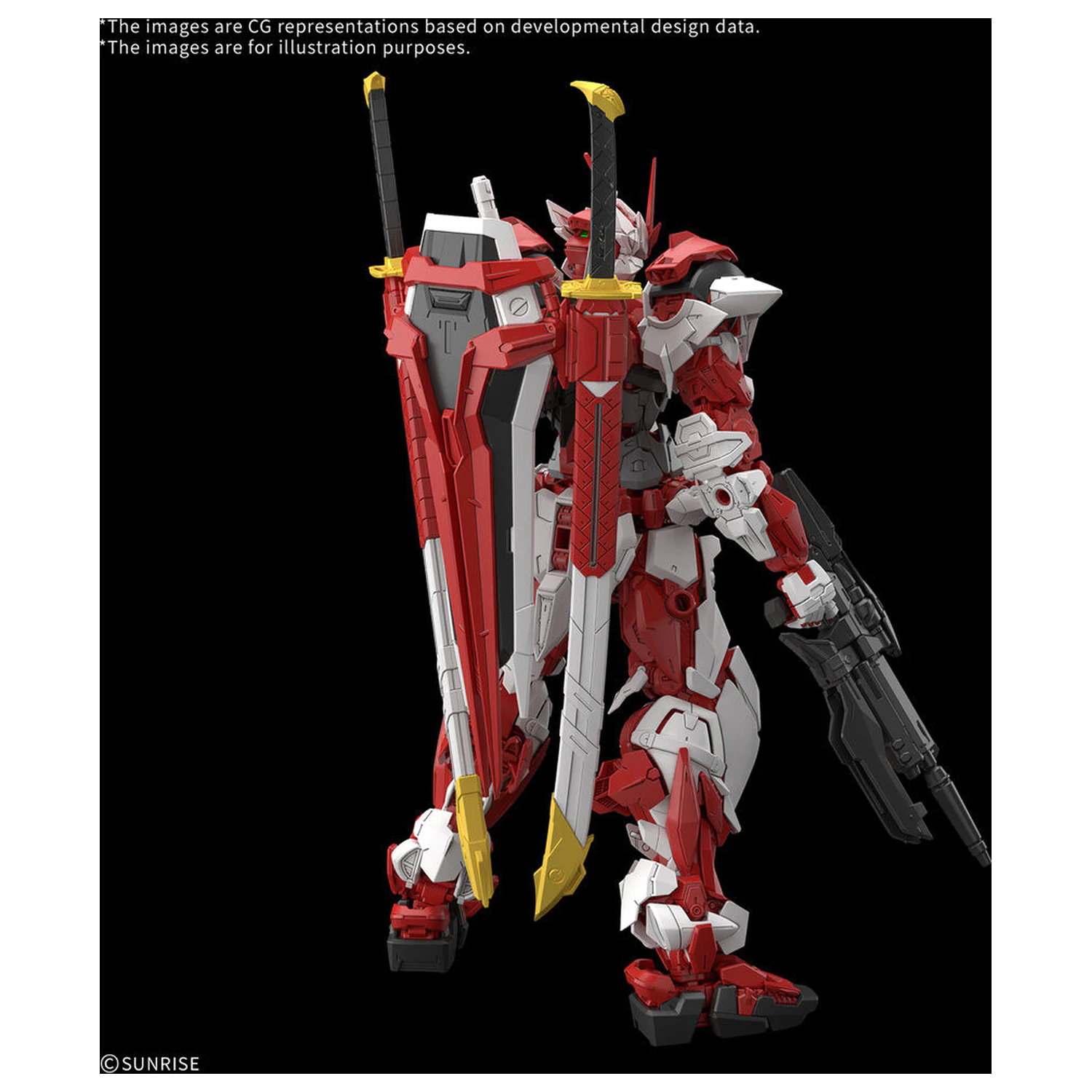 Mobile Suit Gundam - Gundam Liberty Astray Red Frame MG 1/100 model kit product photo