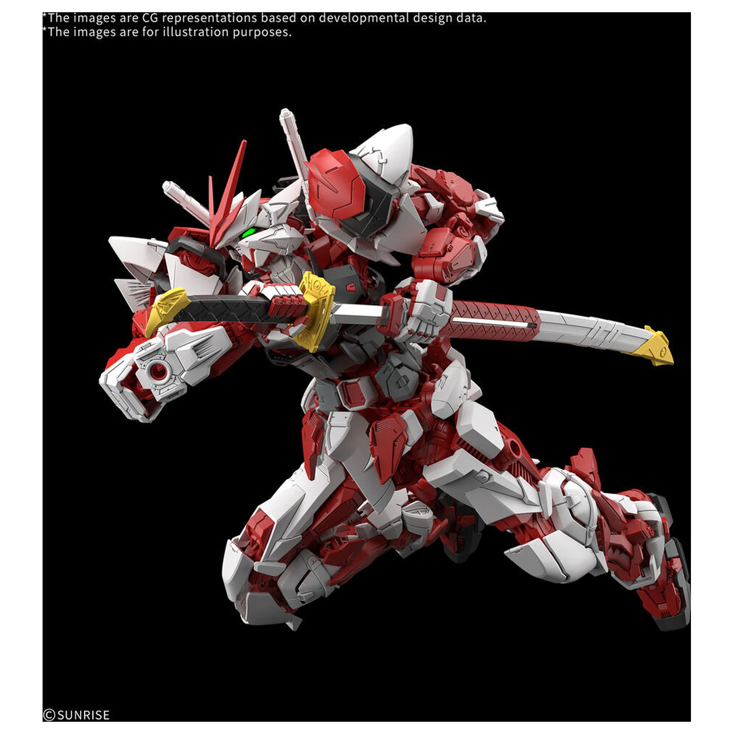 Mobile Suit Gundam - Gundam Liberty Astray Red Frame MG 1/100 model kit product photo