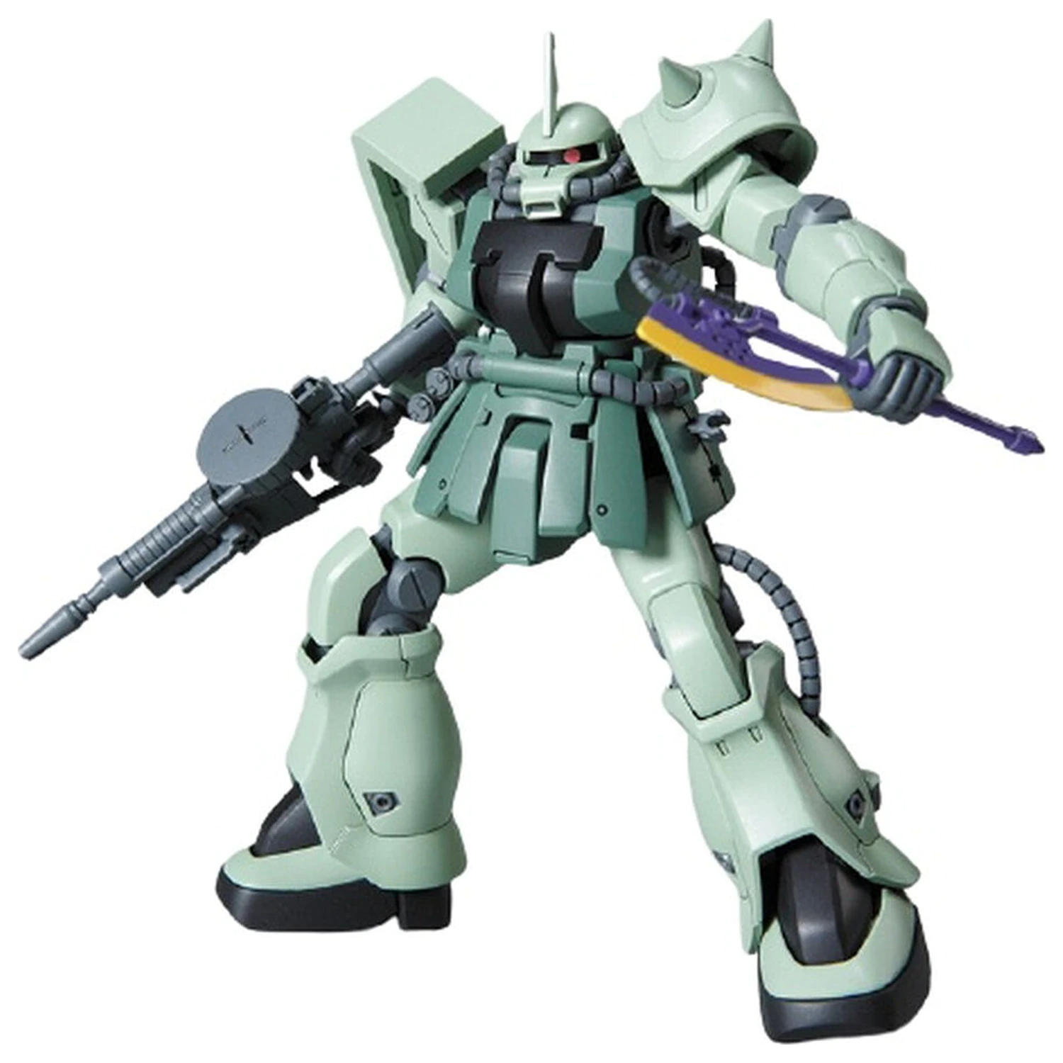 Mobile Suit Gundam HGUC 1/144 MS-06F-2 F2-ZAKU Zeon Type model kit product photo