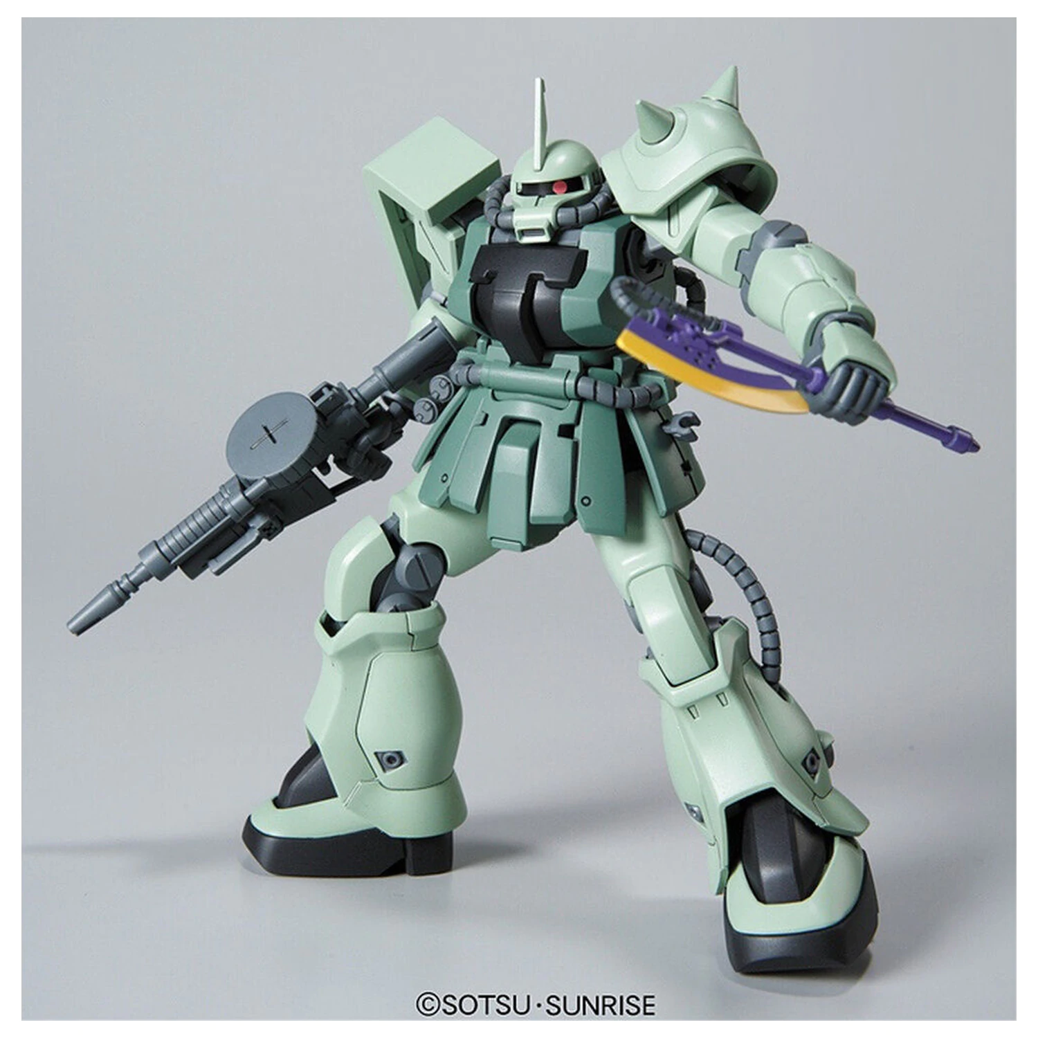 Mobile Suit Gundam HGUC 1/144 MS-06F-2 F2-ZAKU Zeon Type model kit product photo