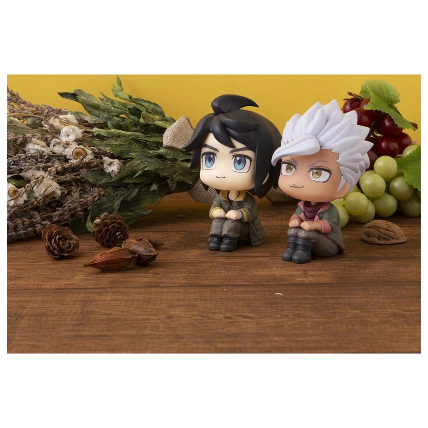 Mobile Suit Gundam Iron-Blooded Orphans Look Up PVC Statues Mikazuki Augus & Orga Itsuka 11 cm (with gift)              product photo