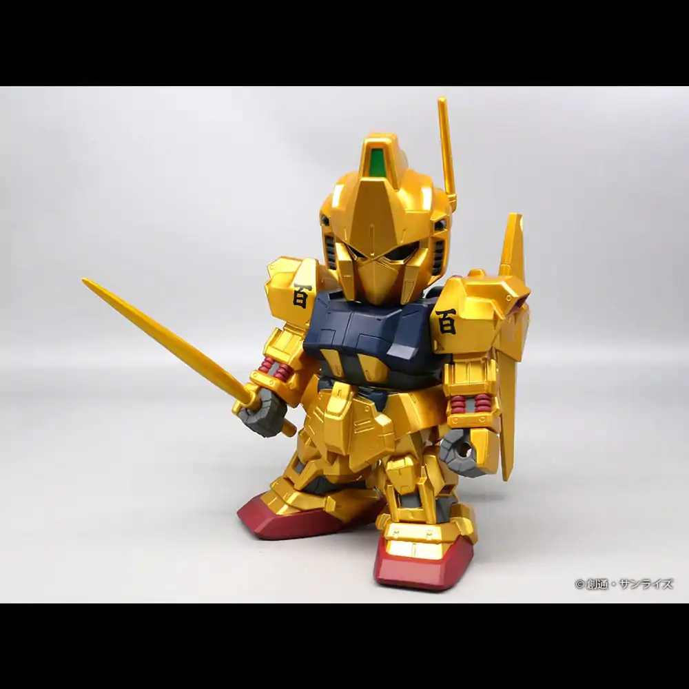 Mobile Suit Gundam Jumbo Sofbi Vinyl Figure Hyakushiki Gold Ver. 30 cm   product photo